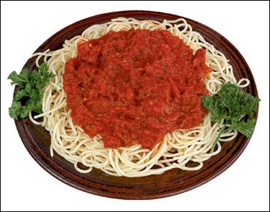 Studio Photography of Spaghetti by Dynamic Digital Advertising