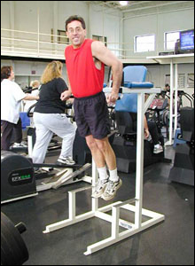 Professional Model Photography of Man Exercising by Dynamic Digital Advertising