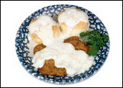 Studio Photography  of  Country Fried Steak