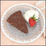 Digital Photography of Chocolate Torte