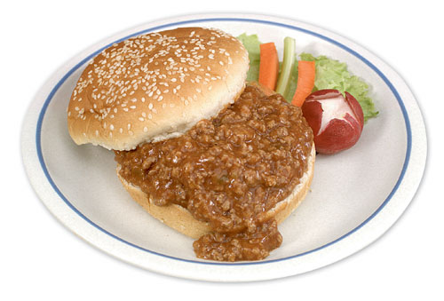 Digital photography of Sloppy Joe - Food photography
