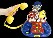 Digital photography of M&M telephone product - Product photography