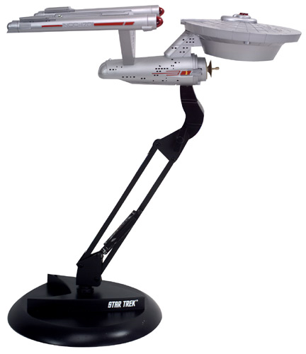 Digital commerical photography of a Star Trek lamp - Product photography